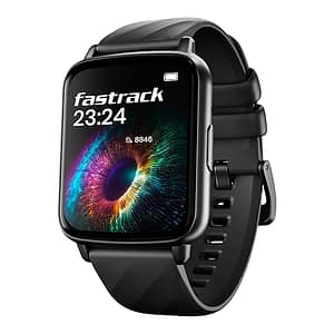 fastrack volt s1 smart watch for man and women latest with 1.83" display, silicone strap, bt calling, 100+ sports modes, heart rate, spo2, ip68, ideal smartwatch for boys and girls (black) fastrack volt s1 smart watch for man and women latest with 1.83" display, silicone strap, bt calling, 100+ sports modes, heart rate, spo2, ip68, ideal smartwatch for boys and girls (black)